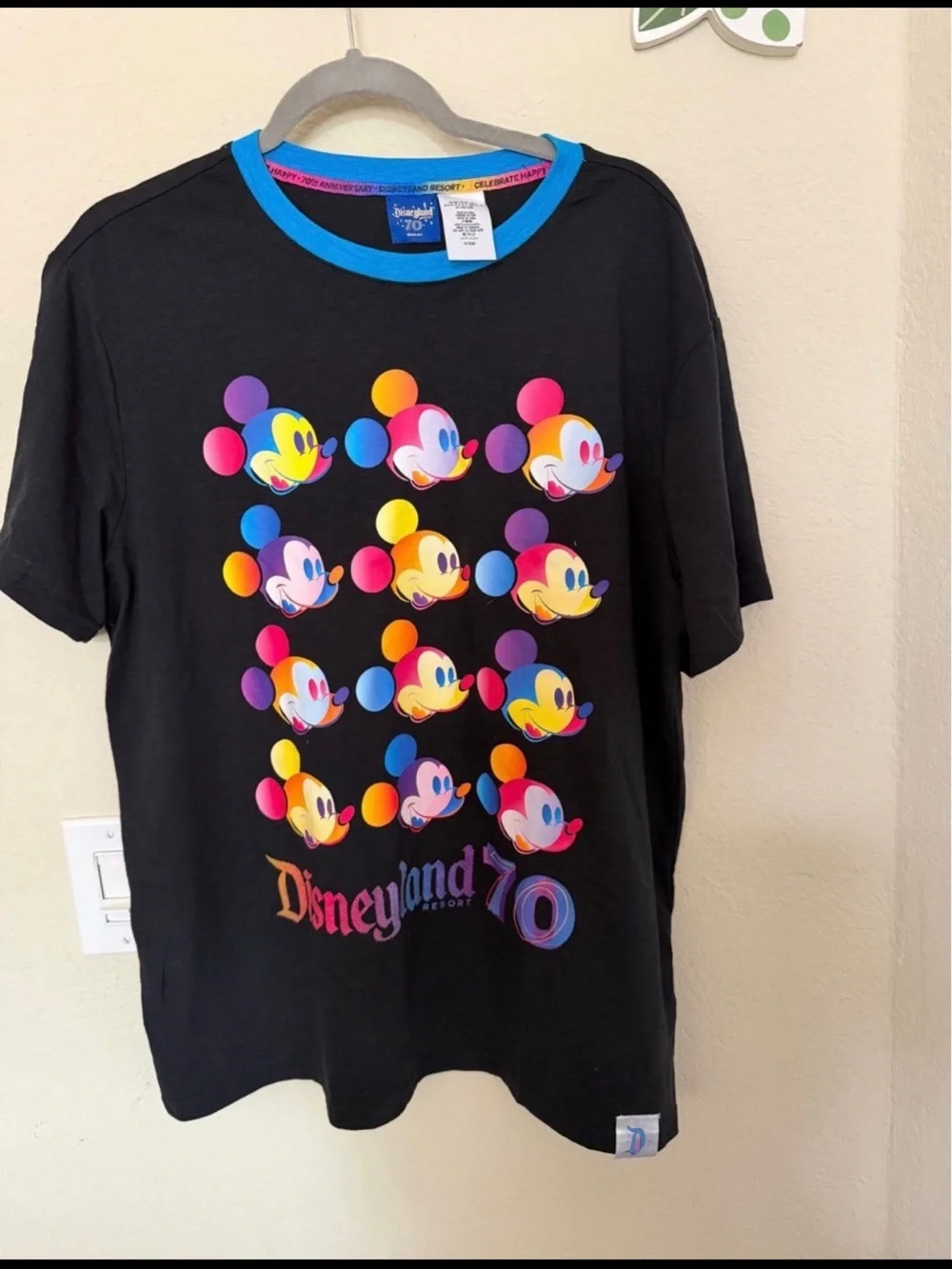 Disneyland 70th Tshirt Large